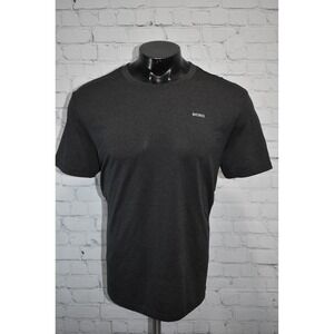 Skora Running Shirt Mens Large Gray Short Sleeve Quick Dry Athletic Tee